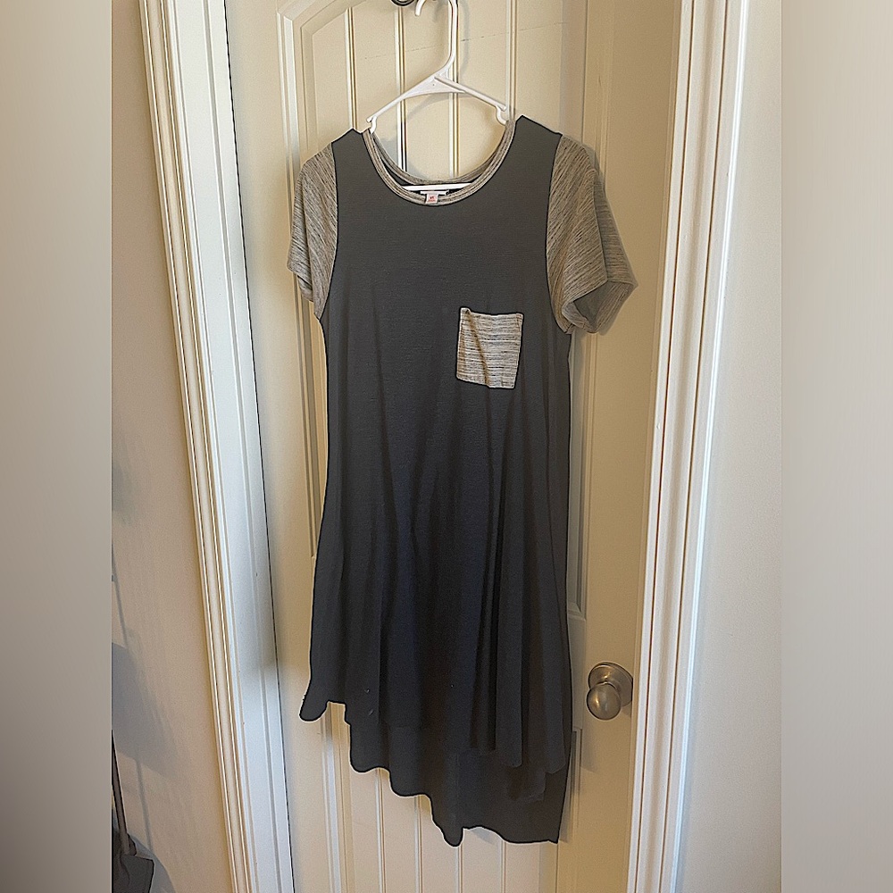 LuLaRoe blue/grey dress
Size XS